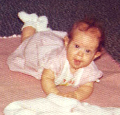 Helen as a baby